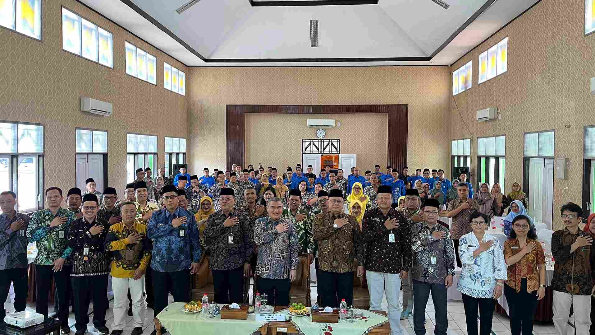 Kemenag Banyumas Gandeng Irjen Kemenag RI Perkuat Zona Integritas