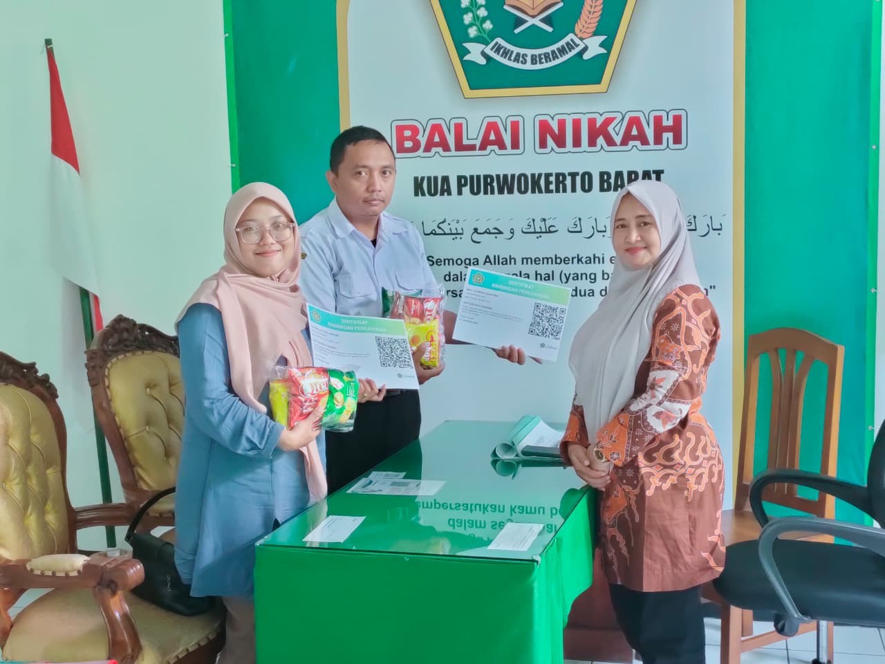 Bimwin KUA Purwokerto Barat Perkuat Komitmen Kesetiaan Catin