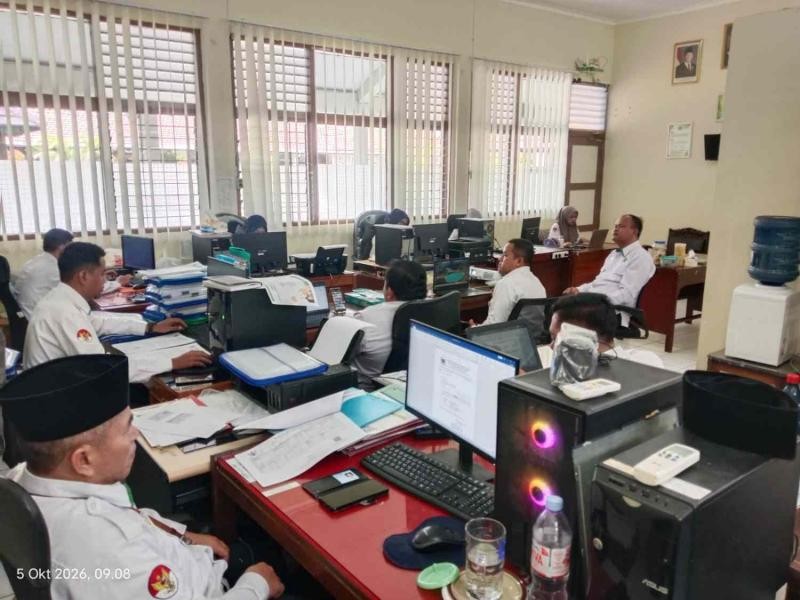 Optimalkan Kinerja dan Kesiapan Program Rutin, Bimas Islam Gelar Rapat Evaluasi Awal Bulan