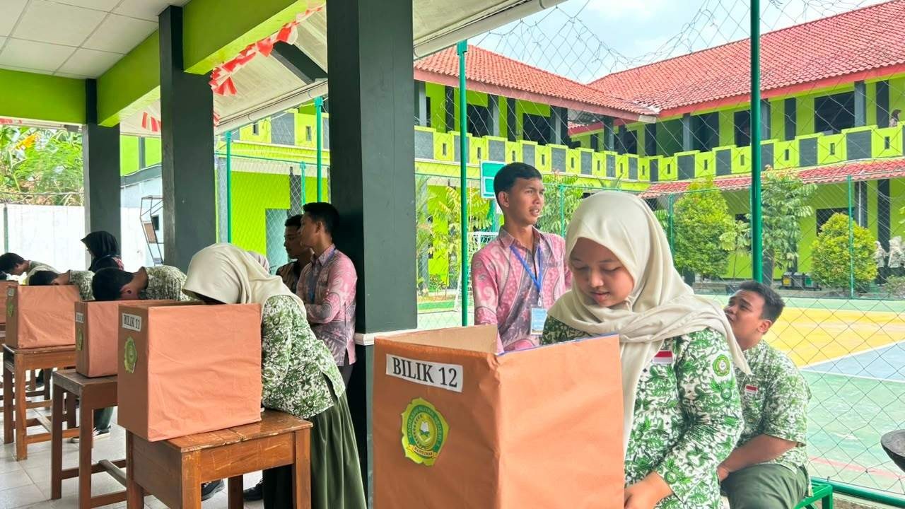 MAN 3 Banyumas Gelar Pesta Demokrasi Serentak Sambut Pemimpin Baru Organisasi Kesiswaan