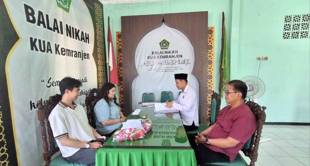 Pemeriksaan Wali Nikah Catin Sibalung Untuk Fiksasi Buku Nikah 