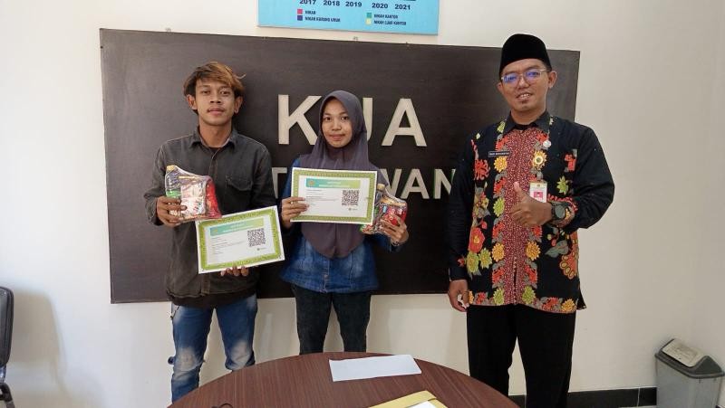 KUA Jatilawang Bimbing Catin Cara Kelola Nafkah Demi Jaga Keharmonisan