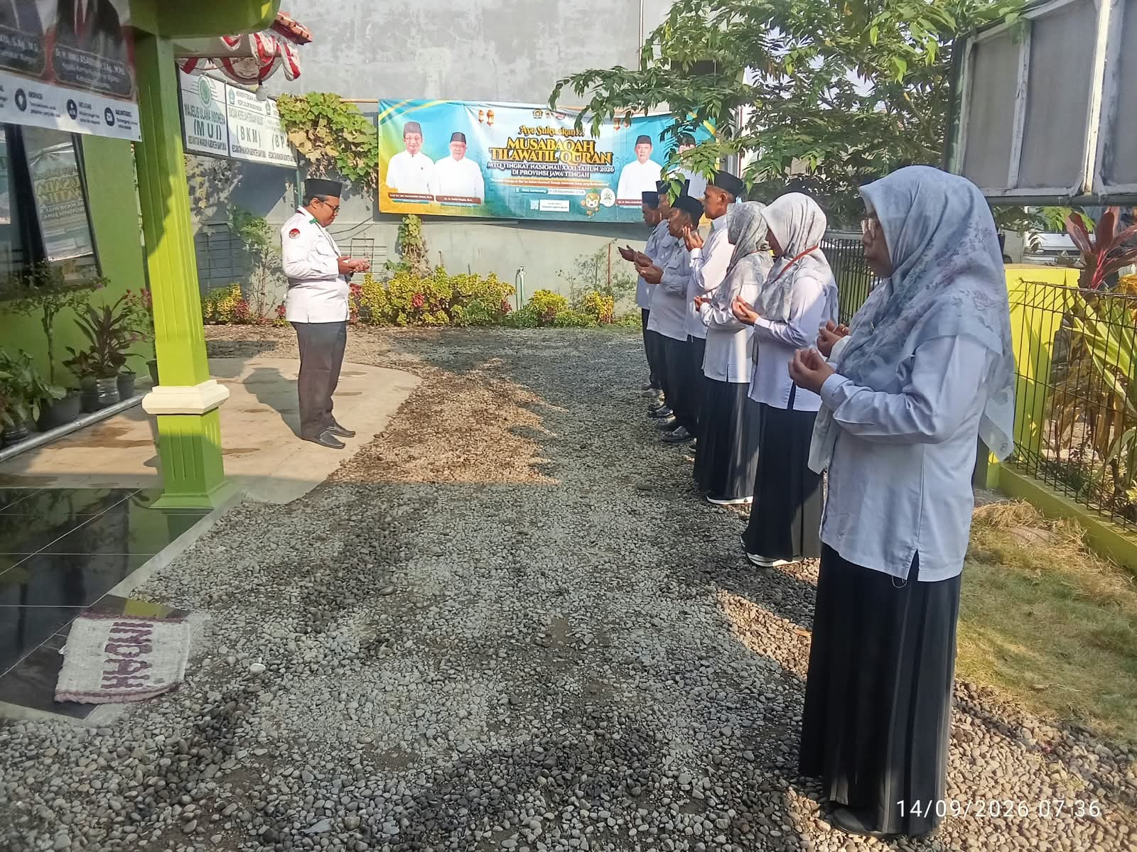 Doa Apel Senin Pagi KUA Wangon, JFU Mohon Kekuatan dan Bimbingan Lahir Batin