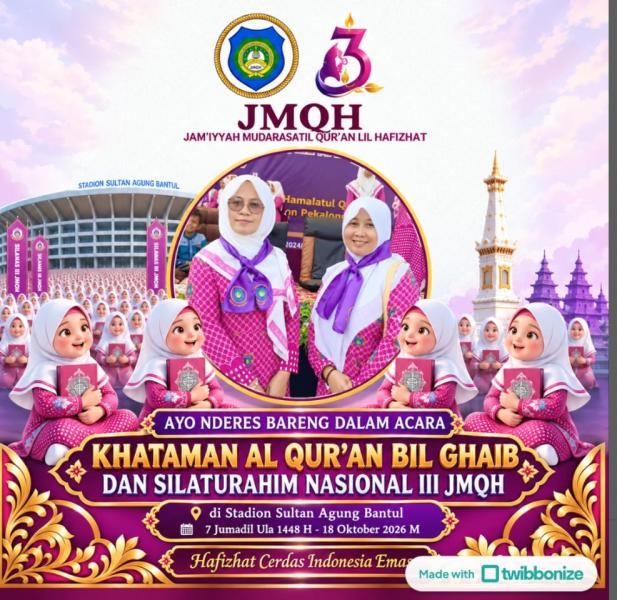 Penyuluh Agama Islam KUA Wangon Ikuti JMQH Silatnas III di Stadion Sultan Agung Bantul