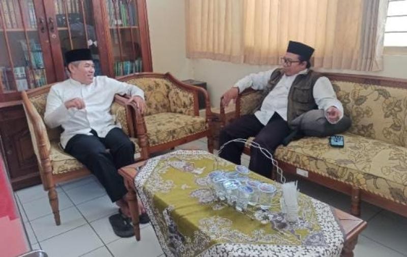 Penyuluh  KUA Wangon Koordinasi dengan Bimas Kemenag Banyumas Terkait Kerja Sama dengan RS Ortopedi Purwokerto