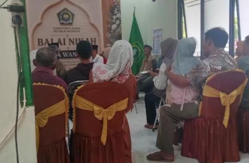 Ijab Qobul Hari Ini di KUA Wangon Berlangsung Tertib dan Lancar