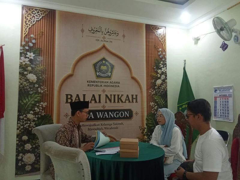 Pemeriksaan Catin Warga Windunegara, KUA Wangon Pastikan Kesiapan Administrasi dan Pernikahan
