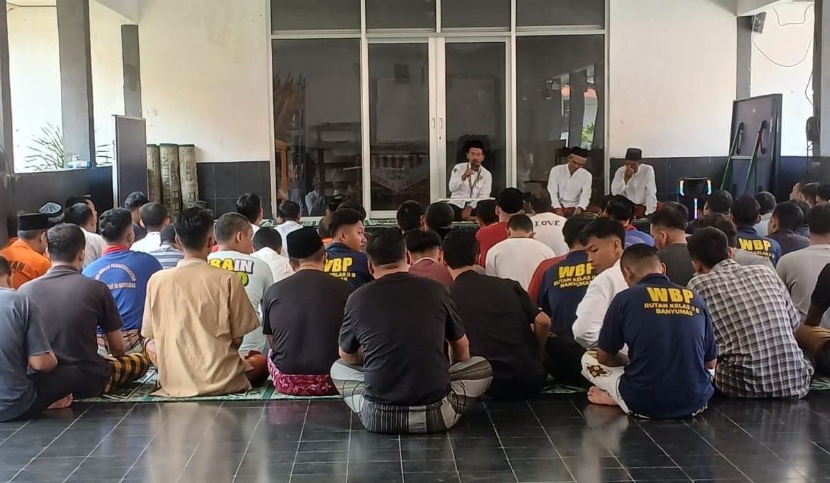 Kajian Rutin Majelis Taklim Nurudz Dzolam Rutan IIb Banyumas Bahas Hikmah Bulan Muharram