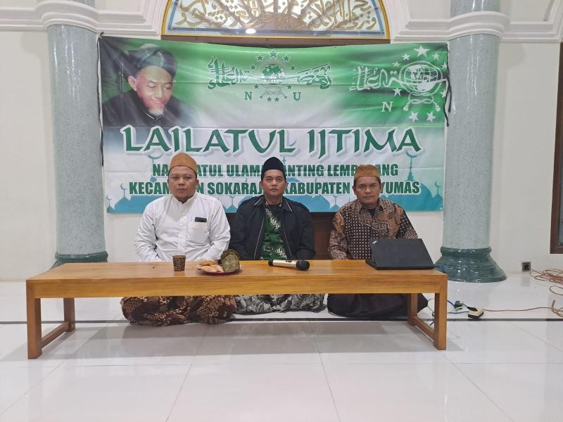 Tingkatkan Kapasitas Warga Nahdliyin, Tiga Penyuluh Agama Sokaraja Berikan Pembekalan Keorganisasian dan Ekonomi