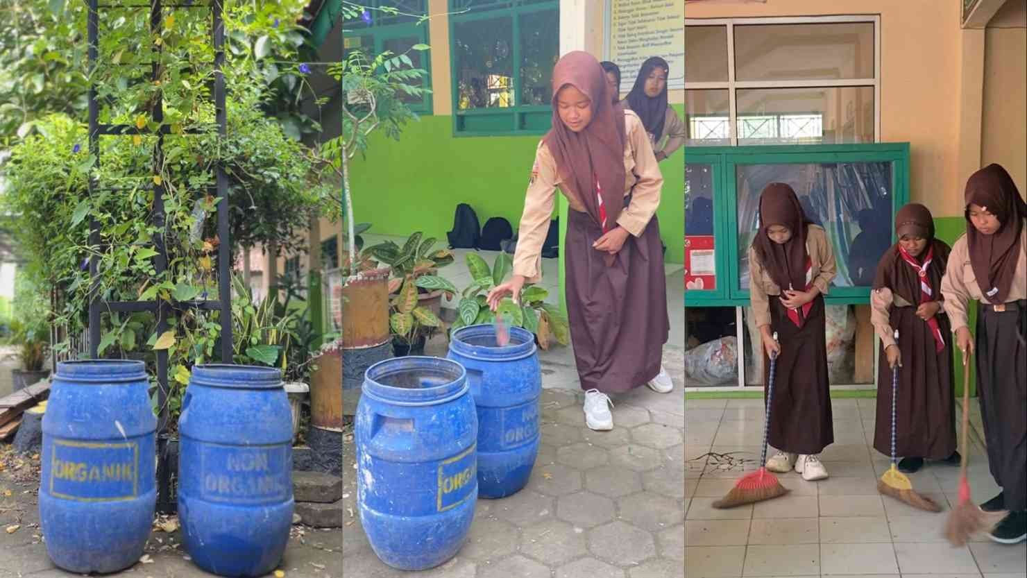 Peduli Lingkungan, MTs Maarif NU 1 Purwojati Wujudkan Madrasah Bersih dan Sehat