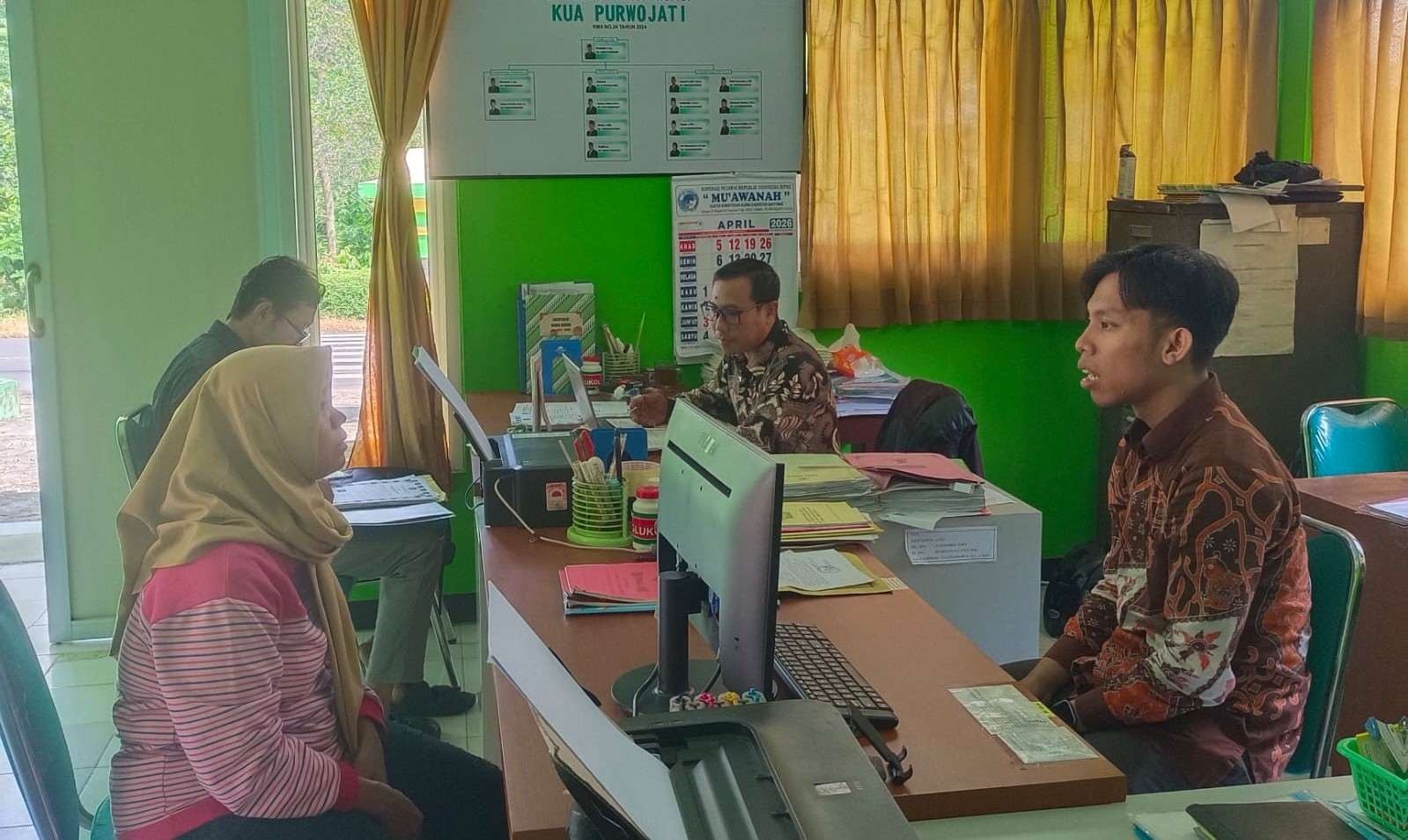 Konsultasi Administrasi, KUA Layani Perubahan Data Nama di Dokumen Nikah