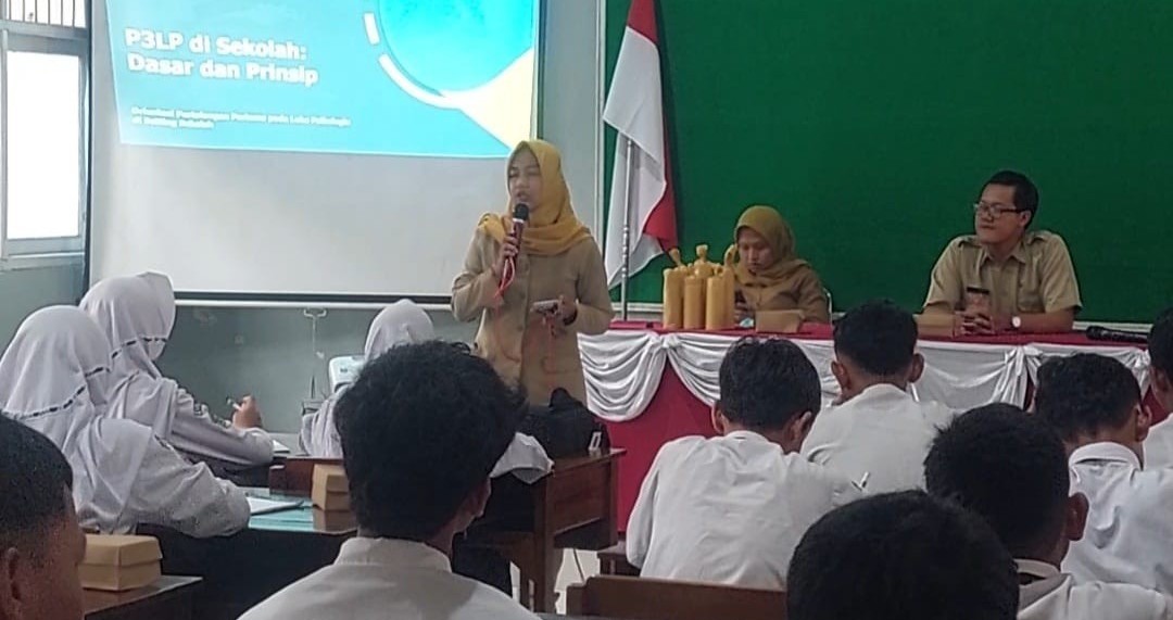 Wujudkan Madrasah Sehat Jiwa, PMR Lasparaja MTs N 2 Banyumas Ikuti Orientasi P3LP dari Puskesmas 1 Tambak