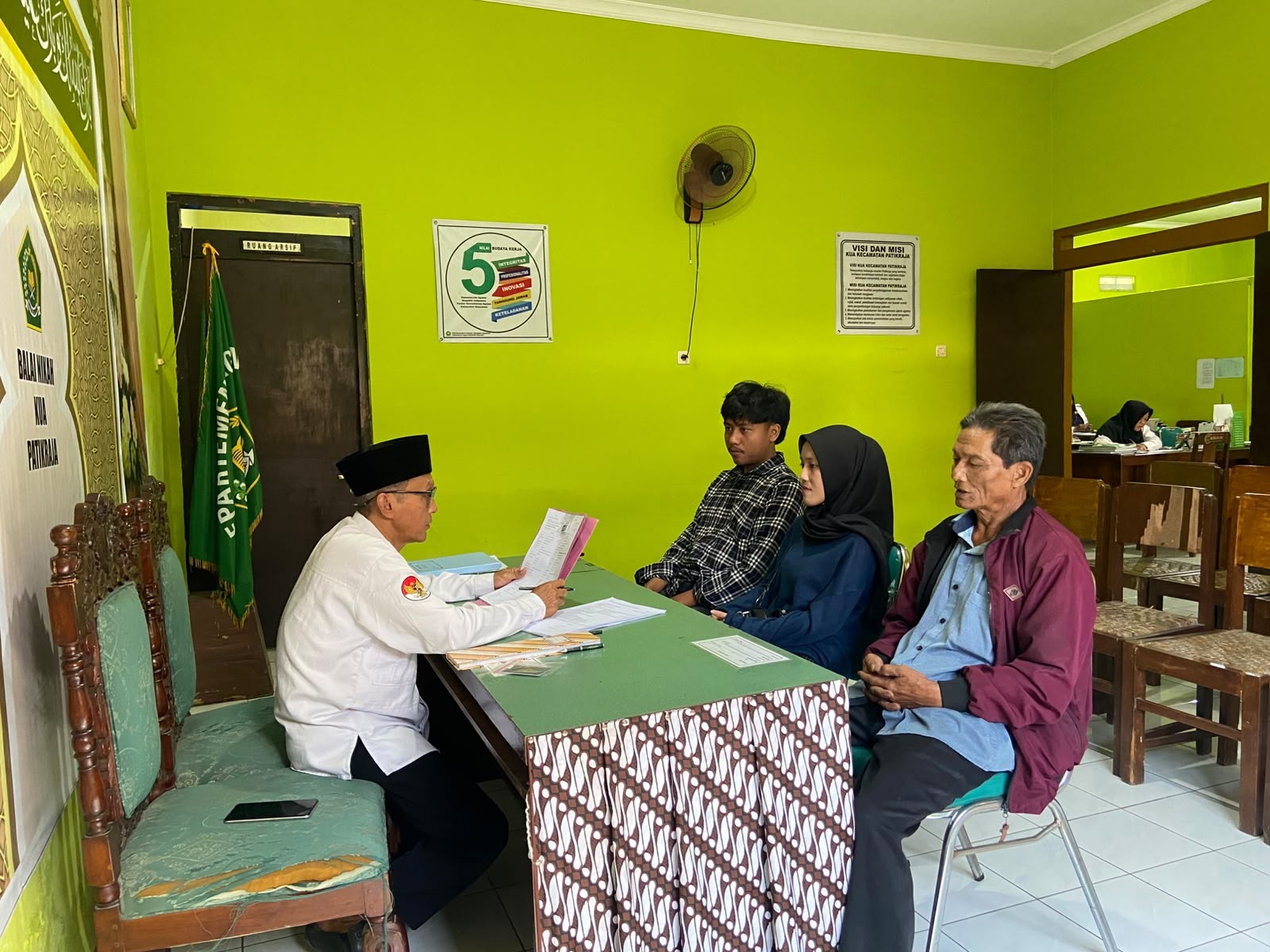 Penyuluh Agama Islam Berikan Bimbingan Perkawinan Kepada Calon Pengantin