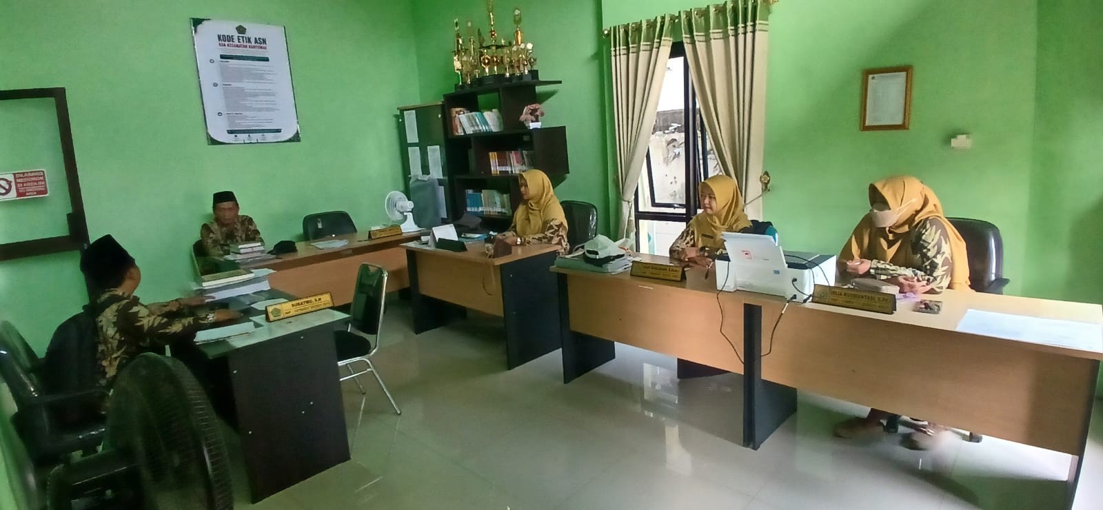 Penyuluh KUA Banyumas Gelar Koordinasi Evaluasi Binaan dan Perencanaan Program Keagamaan