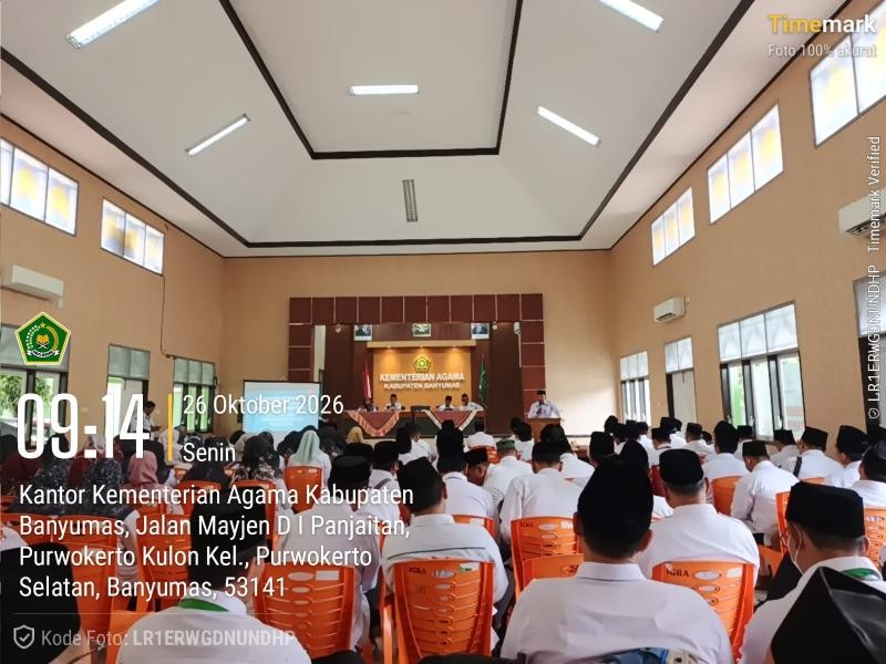 Selaraskan Bimbingan Perkawinan Catin, Kemenag Banyumas Sosialisasikan Keputusan Dirjen Bimas Islam Nomor 1221 Tahun 2025
