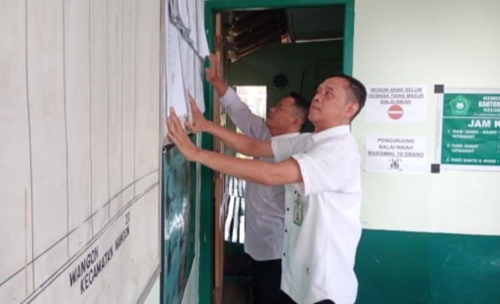 Pengumuman Kehendak Nikah Resmi Dipublikasikan di KUA