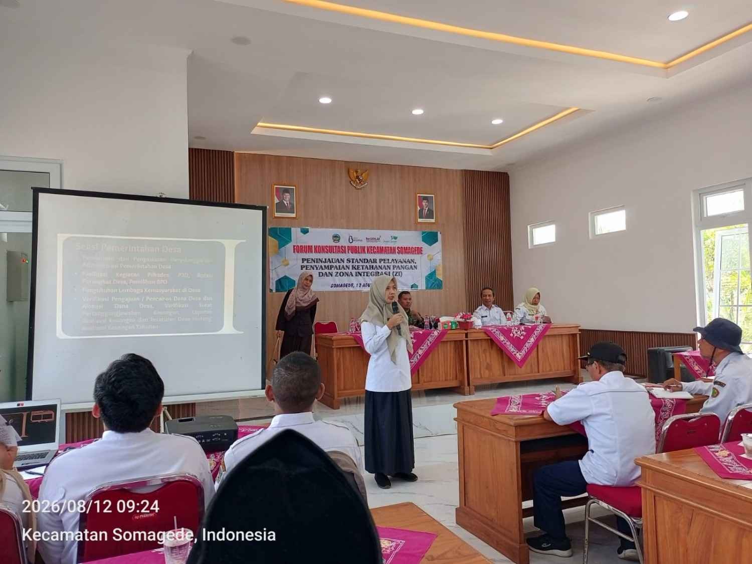 Sinergi Layanan Publik dan Ketahanan Pangan, KUA Somagede Hadiri Forum Konsultasi Publik 2026