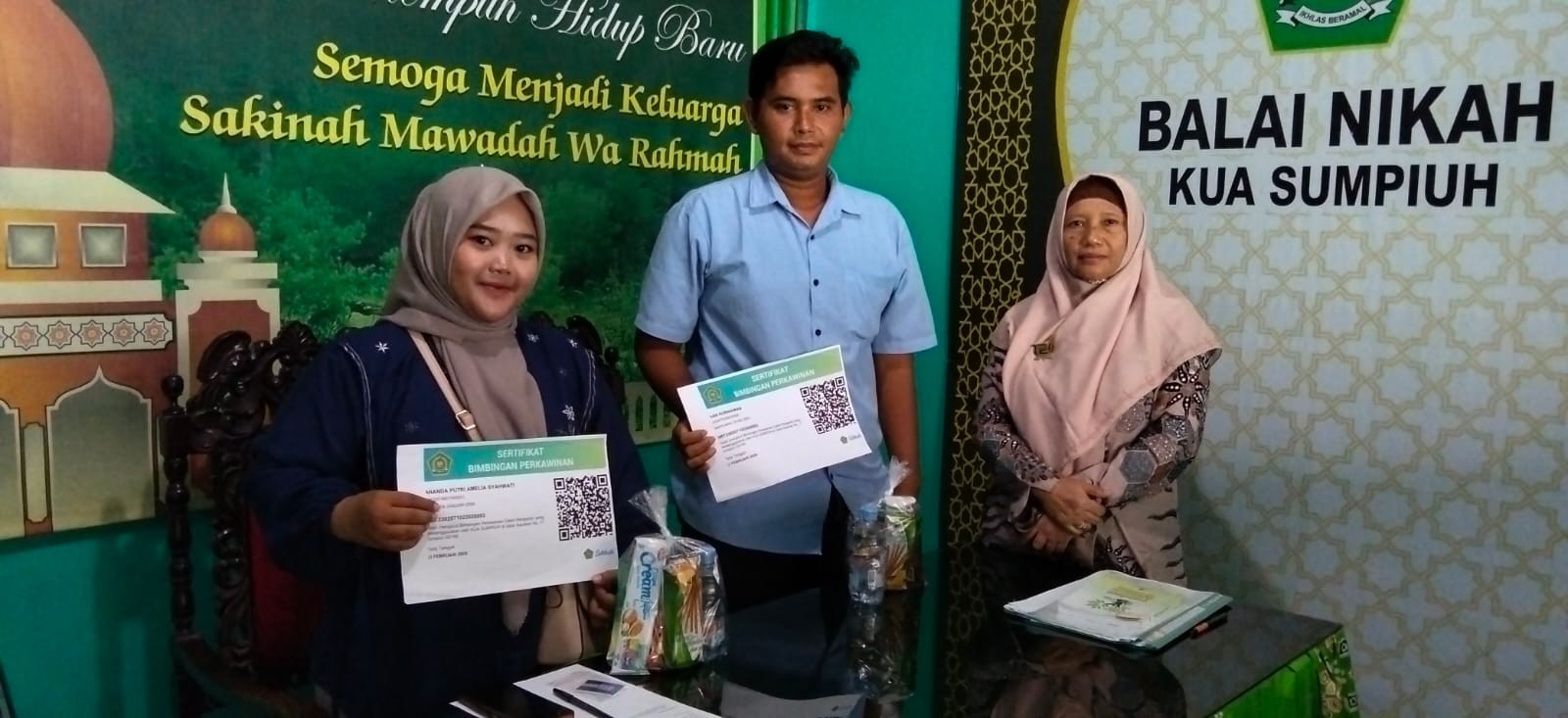 Catin di KUA Bekali Diri dengan Ilmu Keluarga Sakinah