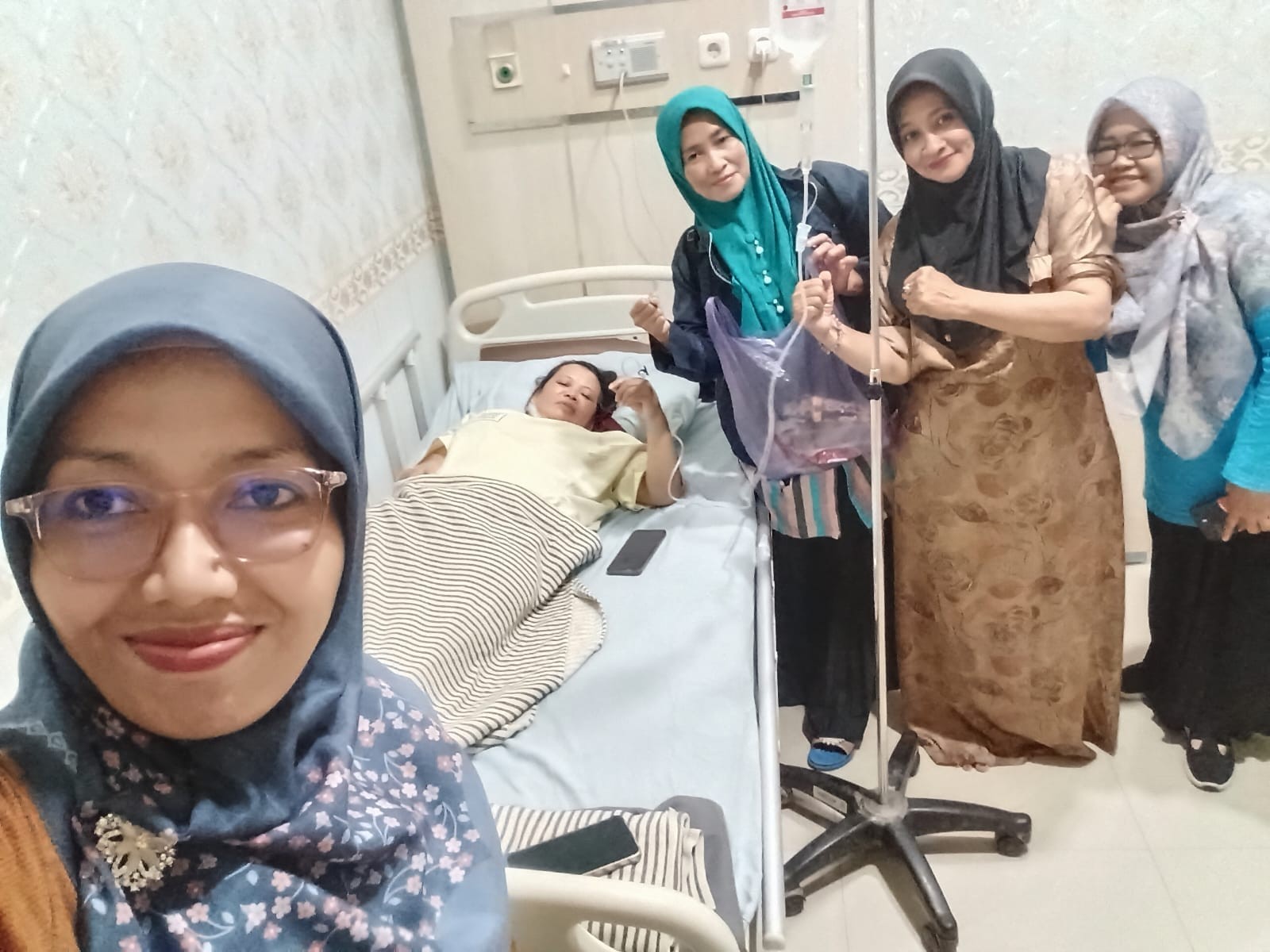 Pegawai KUA Beri Penguatan Spiritual Bagi Rekan yang Jalani Operasi