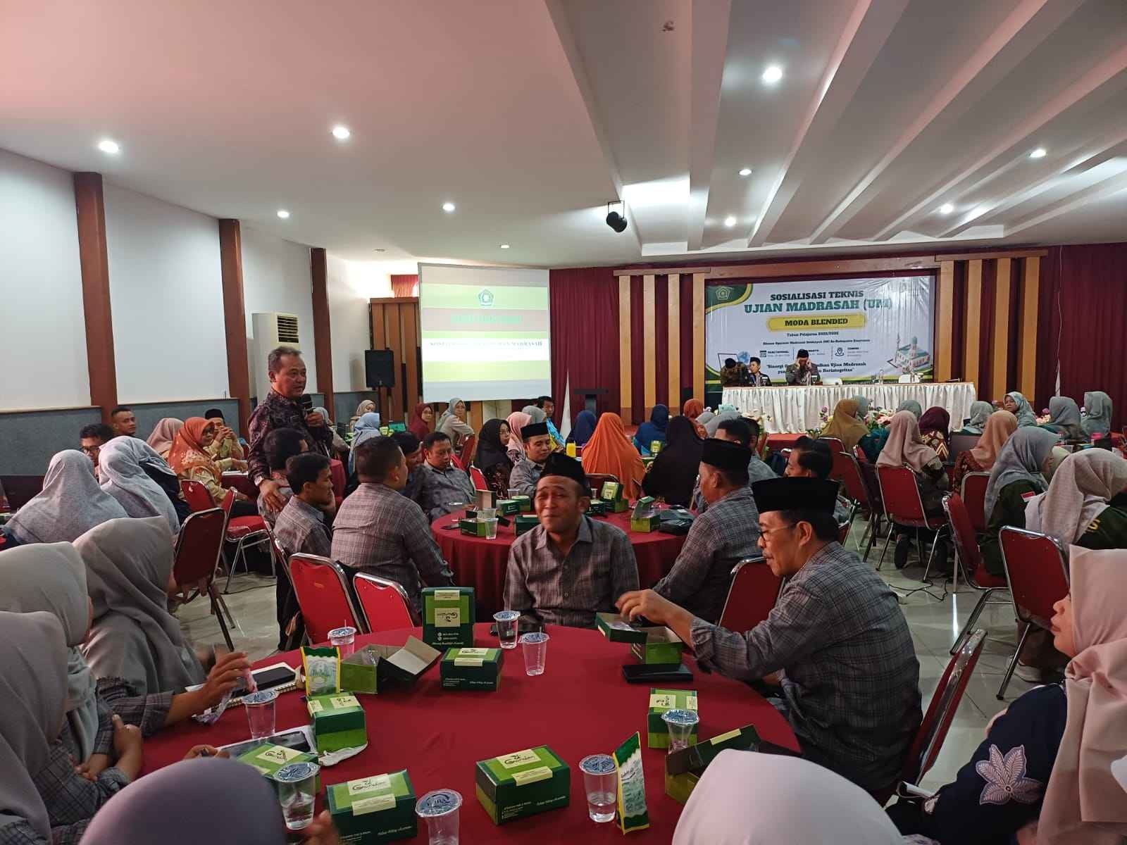 Perkuat Kesiapan Madrasah, Kemenag Banyumas Gelar Sosialisasi UM MI Moda Blended 2025/2026