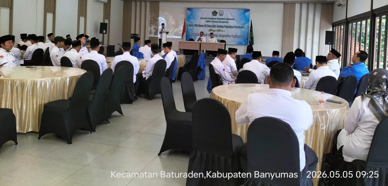 Kepala KUA dan Penghulu Hadiri Pertemuan APRI, Bahas KMA Pencatatan Pernikahan