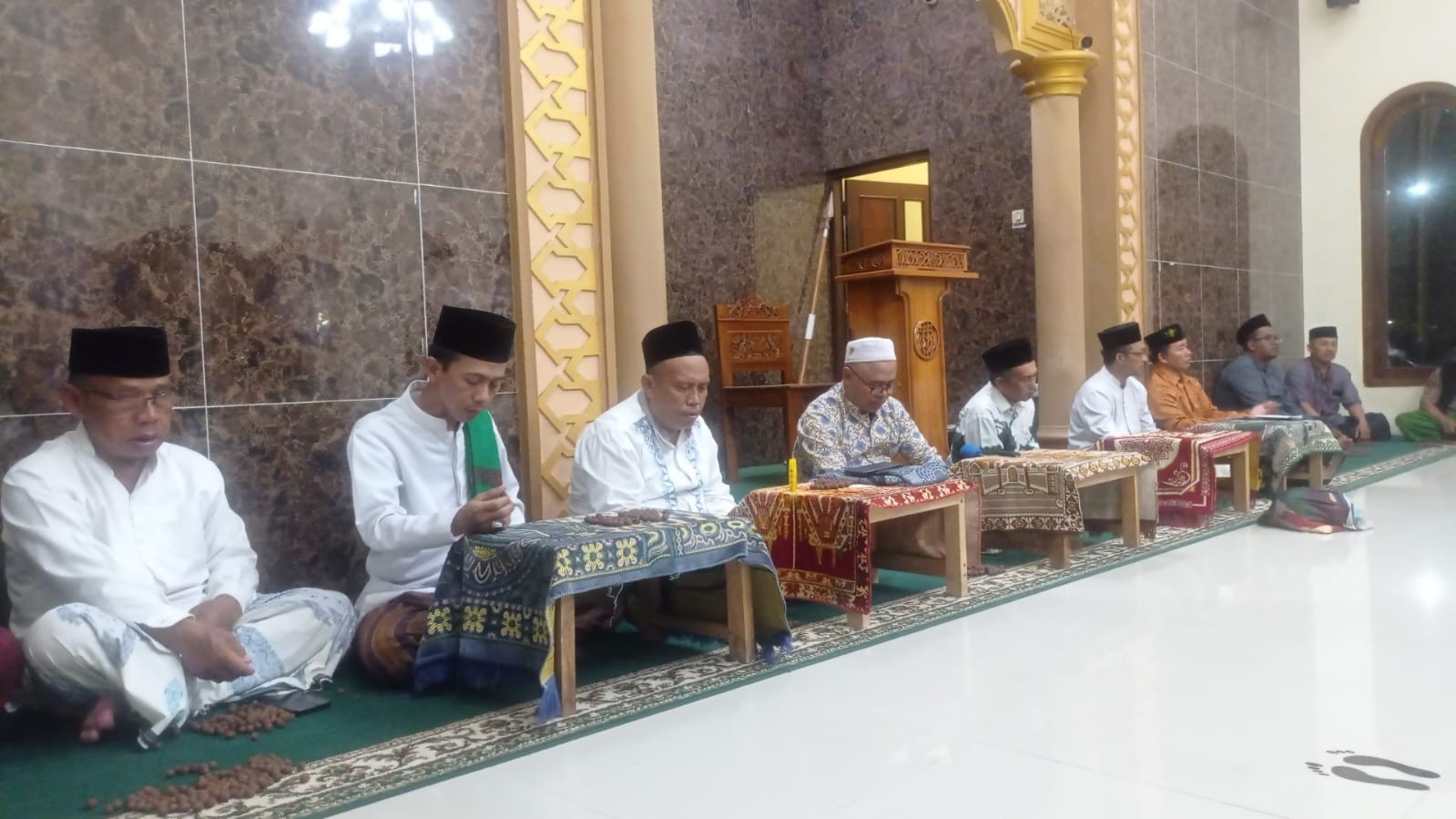 Sinergitas Penyuluh dan Pengurus MWC NU, Gelar Mujahadah Sholawat Nariyah 4444 Kali 