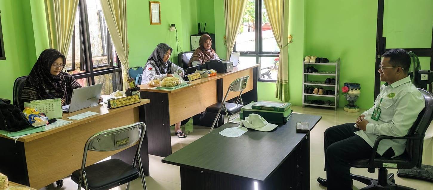 Rapat Koordinasi Penyuluh Agama Islam dengan Plt Kepala KUA Banyumas
