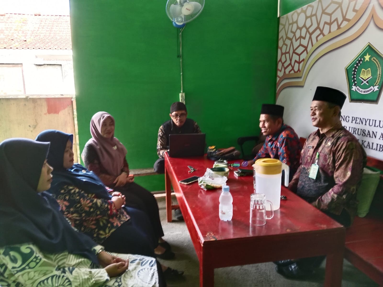 Rakor Penyuluh Kalibagor: Validasi Data Masjid, Pengukuran Kiblat hingga Program BRUS