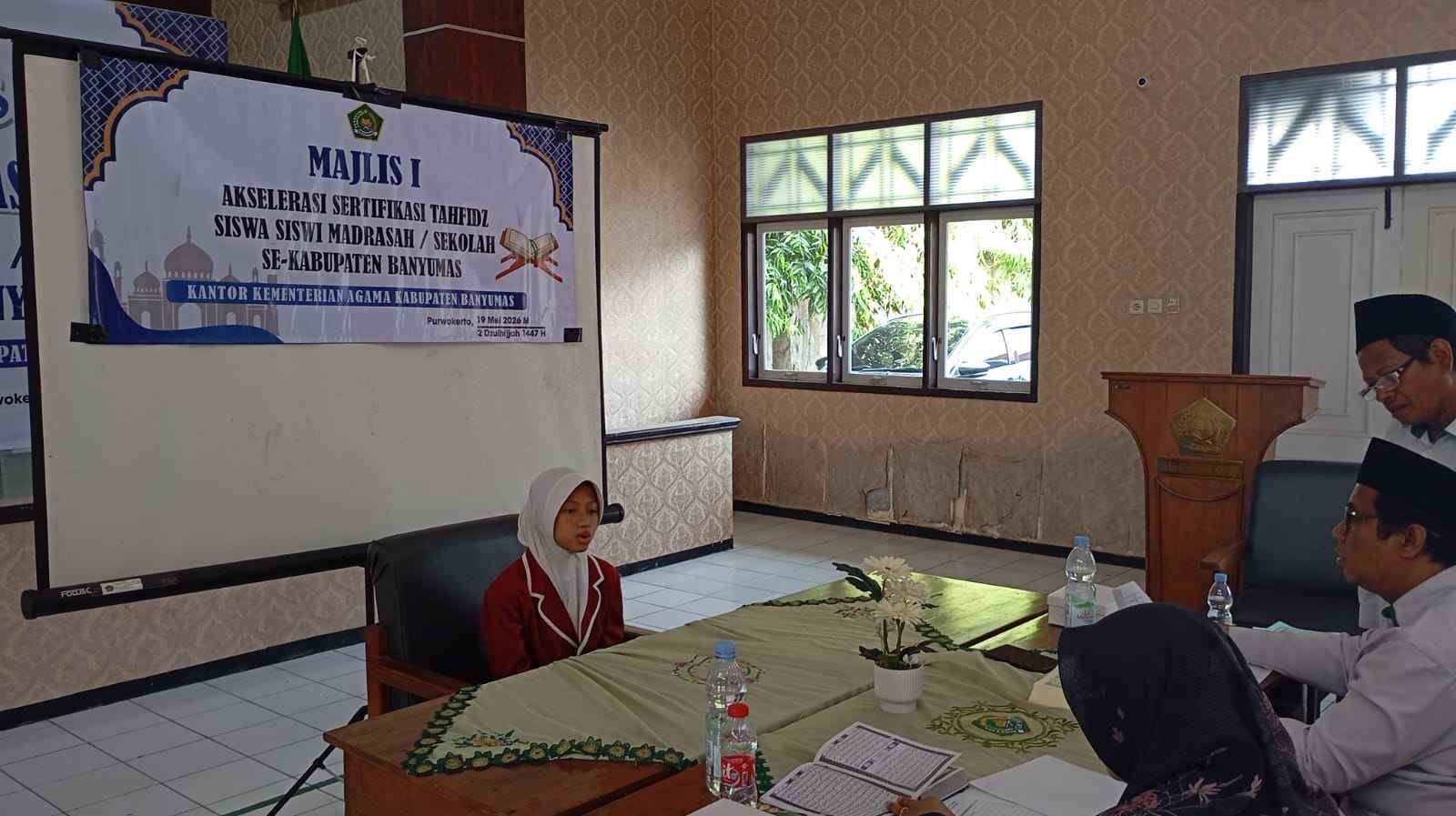 Lima Siswa MI Negeri 2 Banyumas Lulus Ujian Akselerasi Sertifikasi Tahfidz Al-Quran