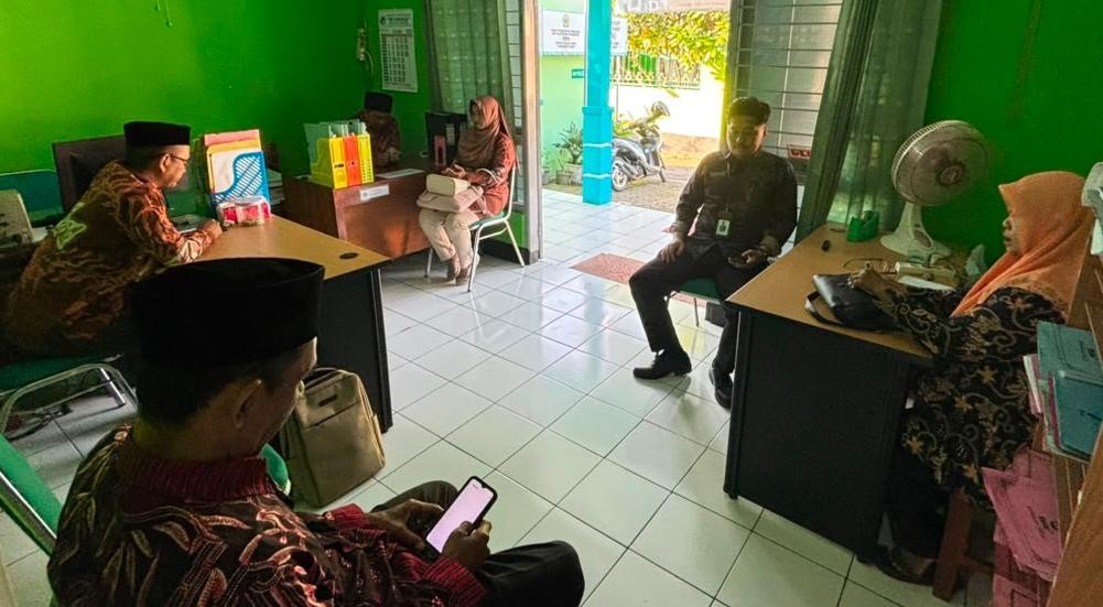 Perkuat Komitmen Pelayanan Prima, KUA Gelar Koordinasi dan Doa Bersama
