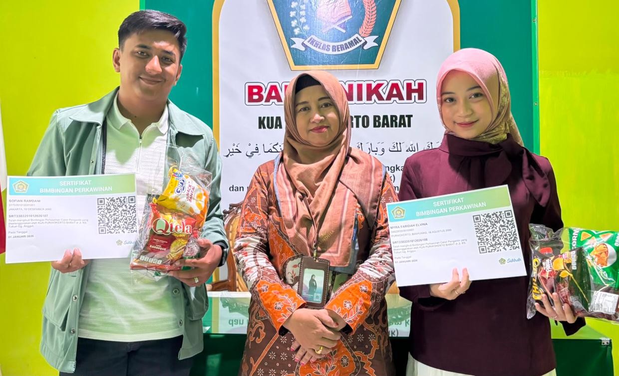 Penyuluh Bekali Pasangan Catin dengan Pondasi Keluarga Sakinah 