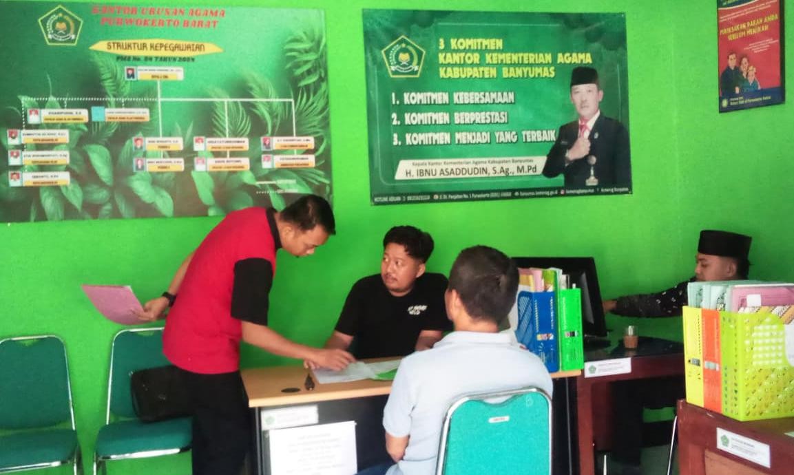 KUA Berikan Pelayanan Konsultasi Pengurusan Akta Cerai Warga Kober