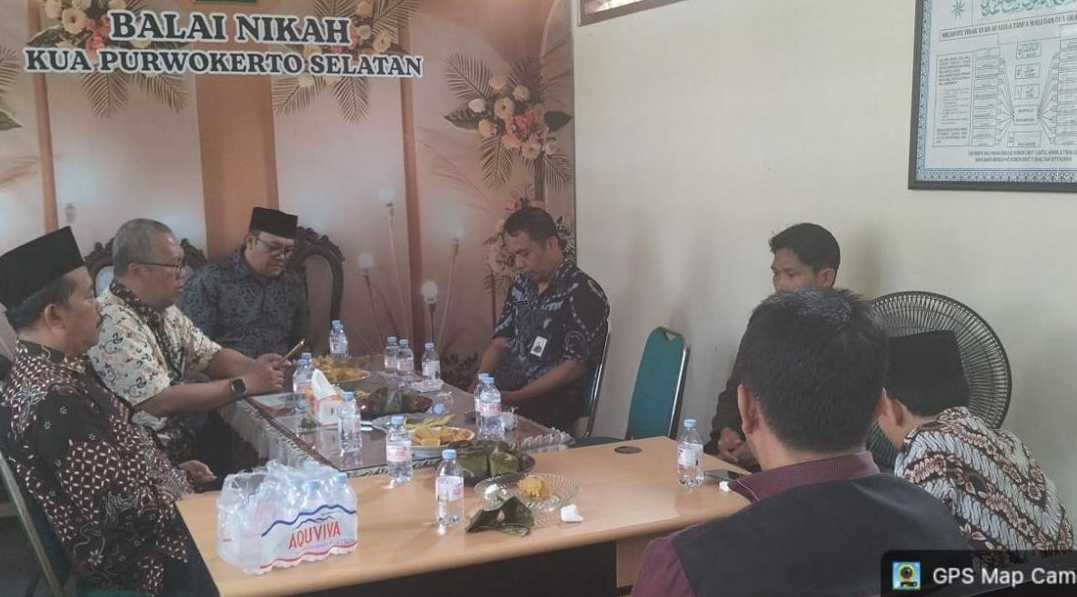 Kepala KUA Purwokerto Barat Hadiri Koordinasi dan Ceking Persiapan Pembekalan Penghulu Baru