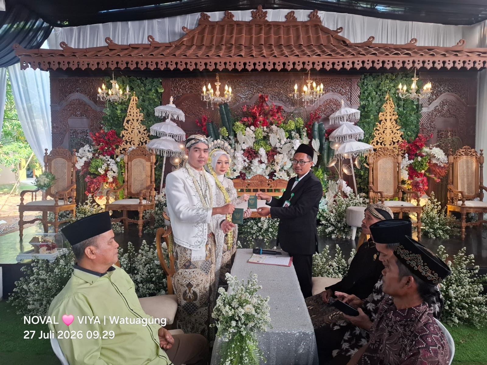 Penghulu KUA Tambak Laksanakan Tugas PPN di Desa Watuagung