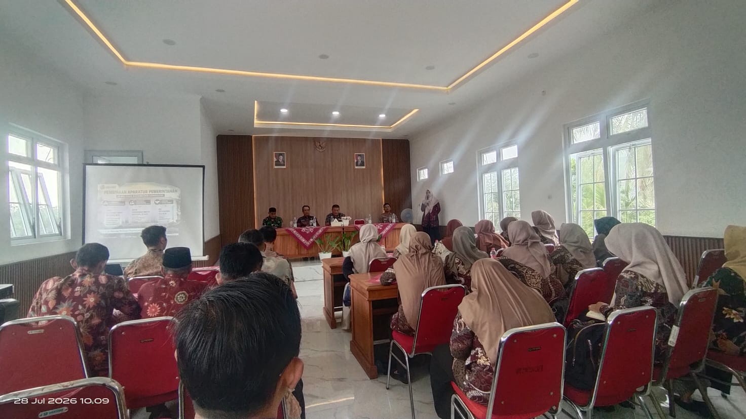 Tiga Agenda Penting Digelar Sekaligus di Kecamatan Somagede, Kepala KUA Turut Hadir Perkuat Sinergi