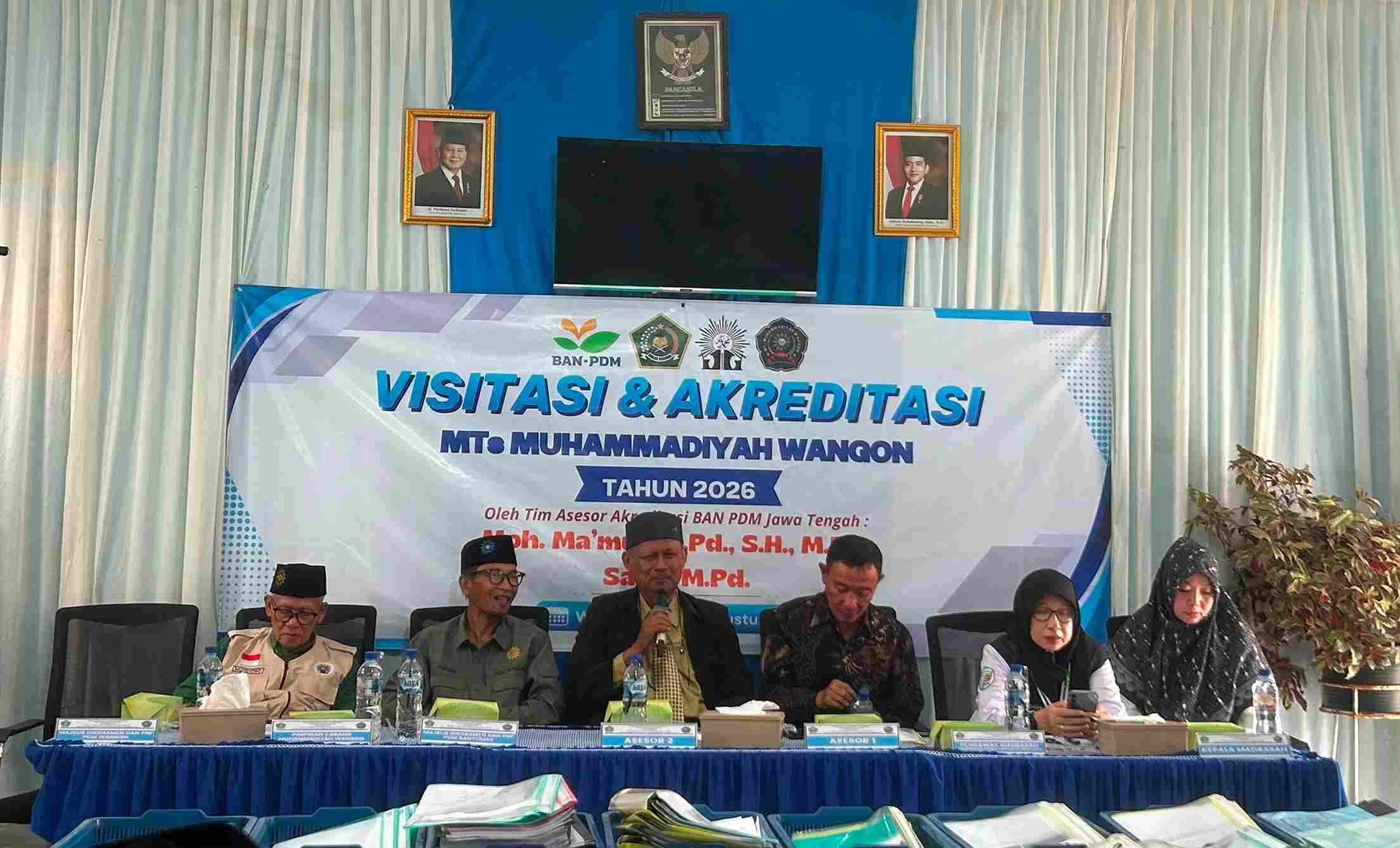 MTs Muhammadiyah Wangon Sambut Visitasi Akreditasi BAN PDM, Langkah Nyata Wujudkan Pendidikan Bermutu