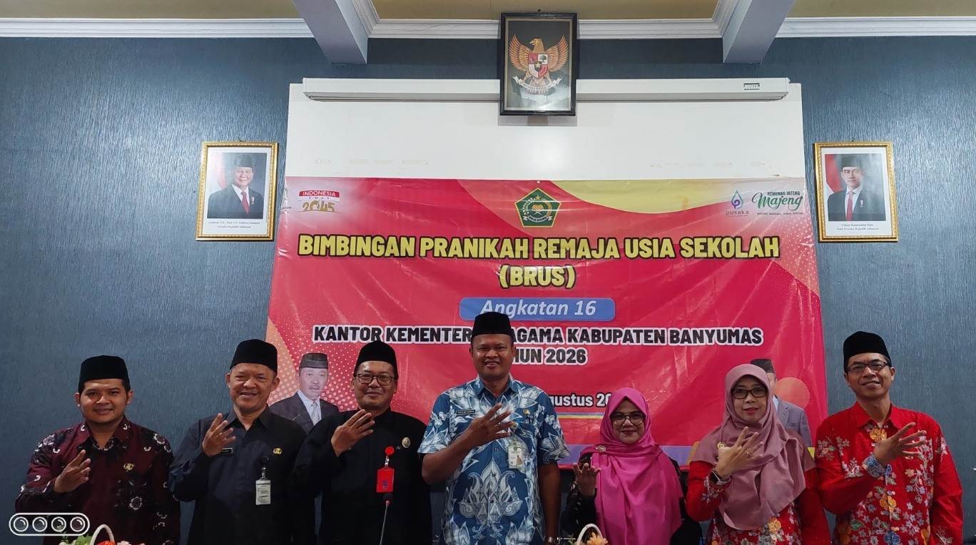 Pengawas PAI Perkuat Ketahanan Remaja melalui Program BRUS Kemenag Banyumas