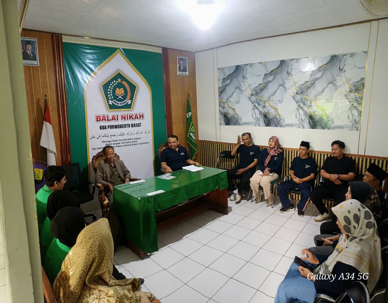 KUA Purwokerto Barat Gelar Penarikan Mahasiswa PPL UIN Saizu Purwokerto