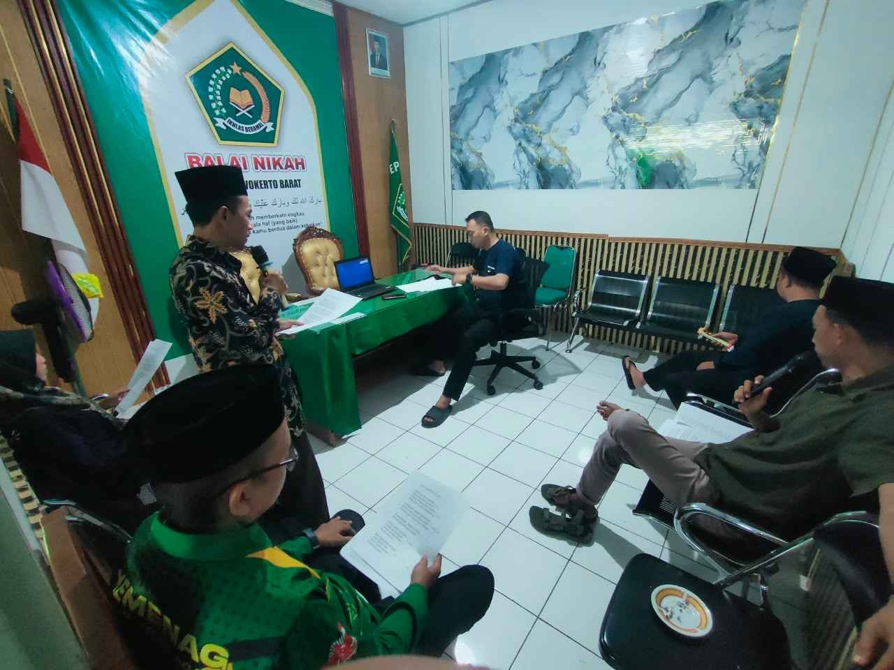  Persiapan Lombat HUT ke-81 RI, KUA Purwokerto Barat Gelar Latihan Sambung Lagu