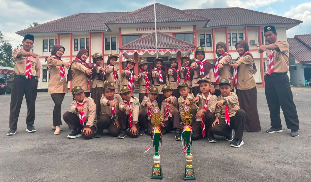 MIN 2 Banyumas Raih Juara 2 dan 3 Lomba Siaga Hebat Kwartir Ranting Tambak Tahun 2026