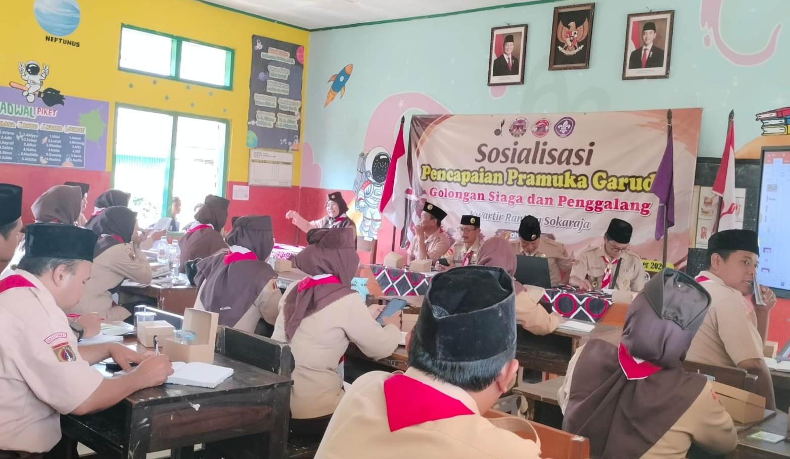 Tingkatkan Kualitas Pembinaan, Guru MTs MANU 1 Sokaraja Sukses Selenggarakan Sosialisasi Pencapaian Pramuka Garuda 2026