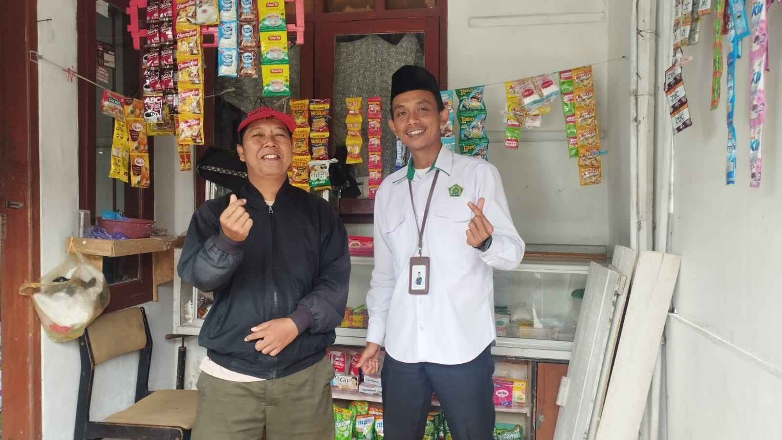 Penyuluh Purwokerto Barat Dampingi Calon Mustahik Usaha Warung Klontong