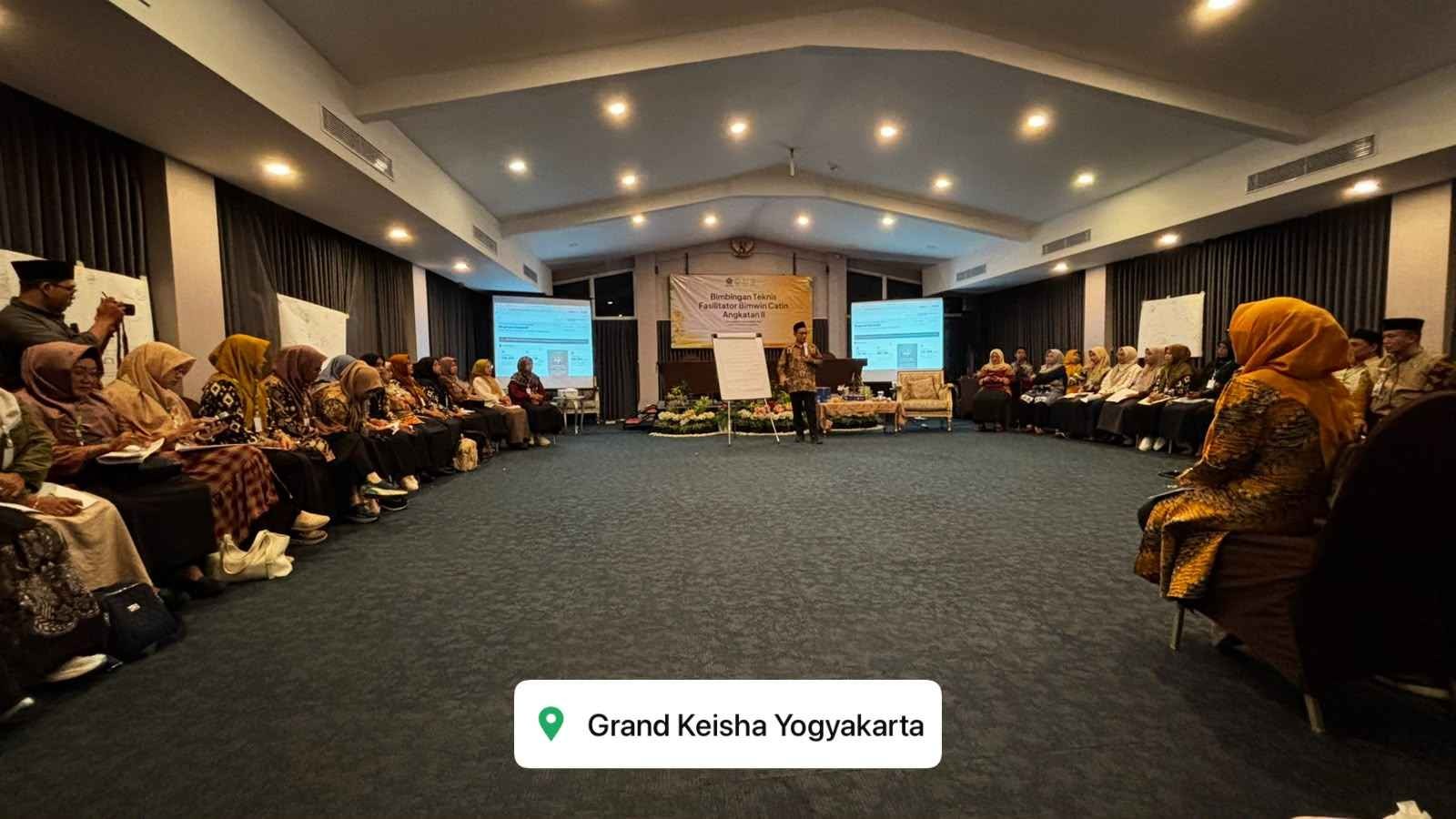 Penyuluh KUA Purwokerto Barat Ikuti Bimtek Bimbingan Perkawinan di Yogyakarta