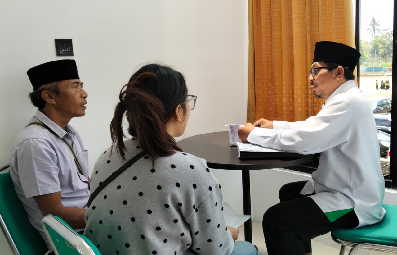 KUA Ajibarang Periksa Kehendak Nikah Warga Desa Pandansari