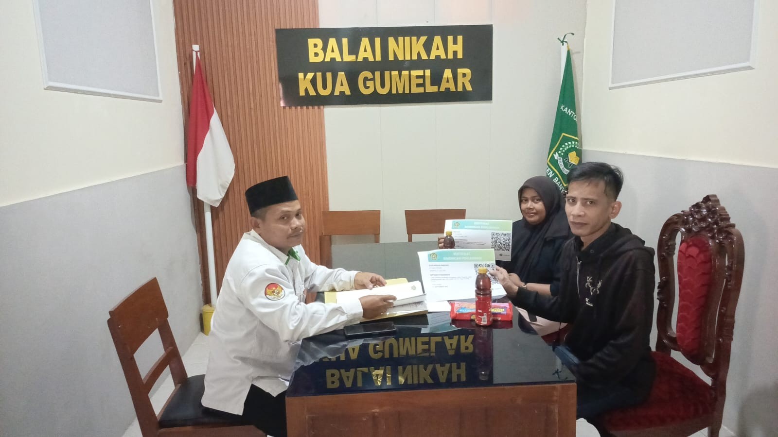 KUA Gumelar Gelar Bimbingan Perkawinan Mandiri, Bekali Catin Kesiapan Lahir Batin