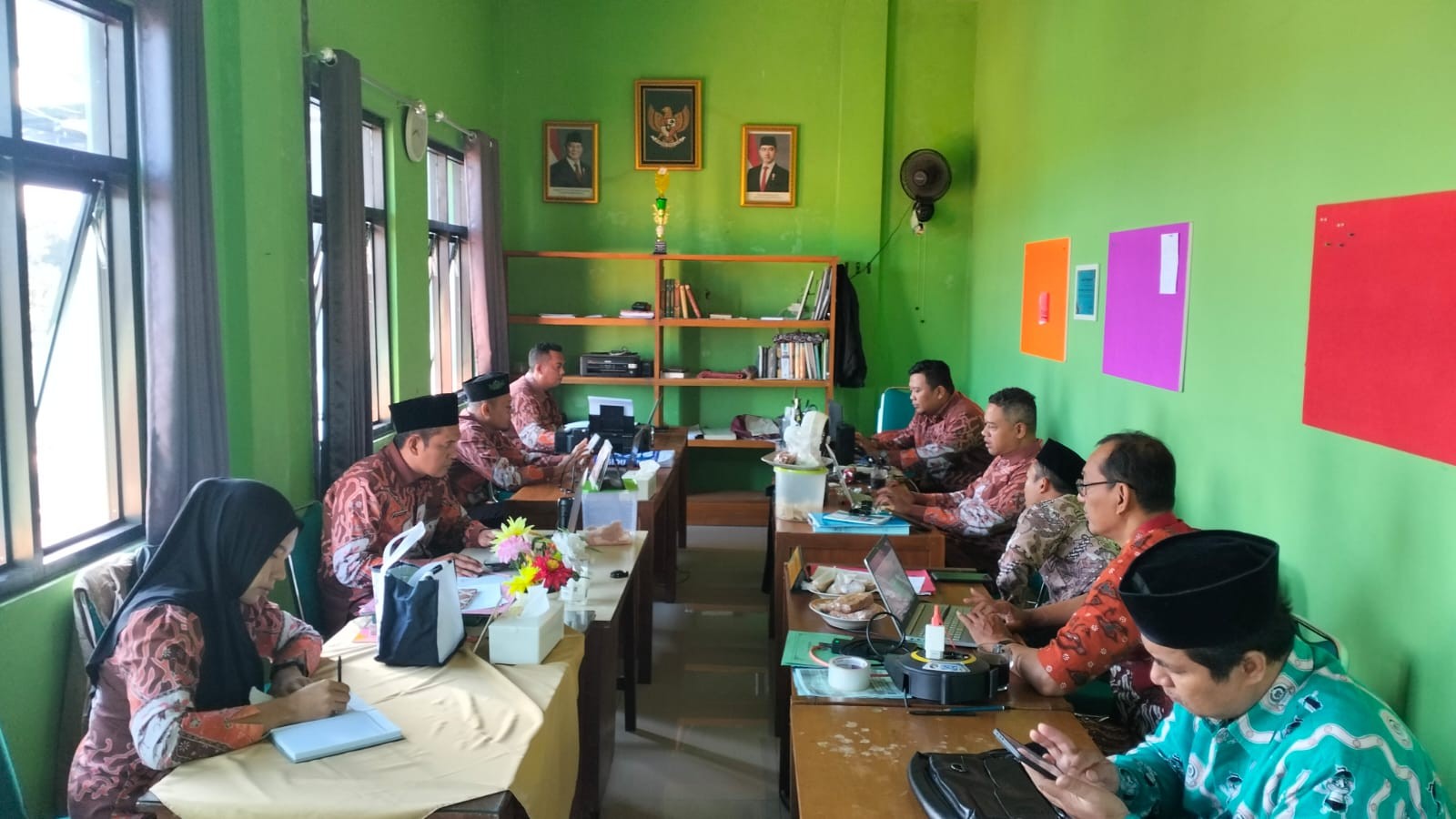 Perkuat Keterampilan Jurnalistik, Penyuluh dan Penghulu KUA Sokaraja Berlatih Tulis Berita di Sibawor