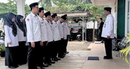 KUA Somagede Gelar Apel Pagi: Tegaskan Peran Unit Pengumpul Zakat hingga Tuntaskan Pelaporan SKP TW 3