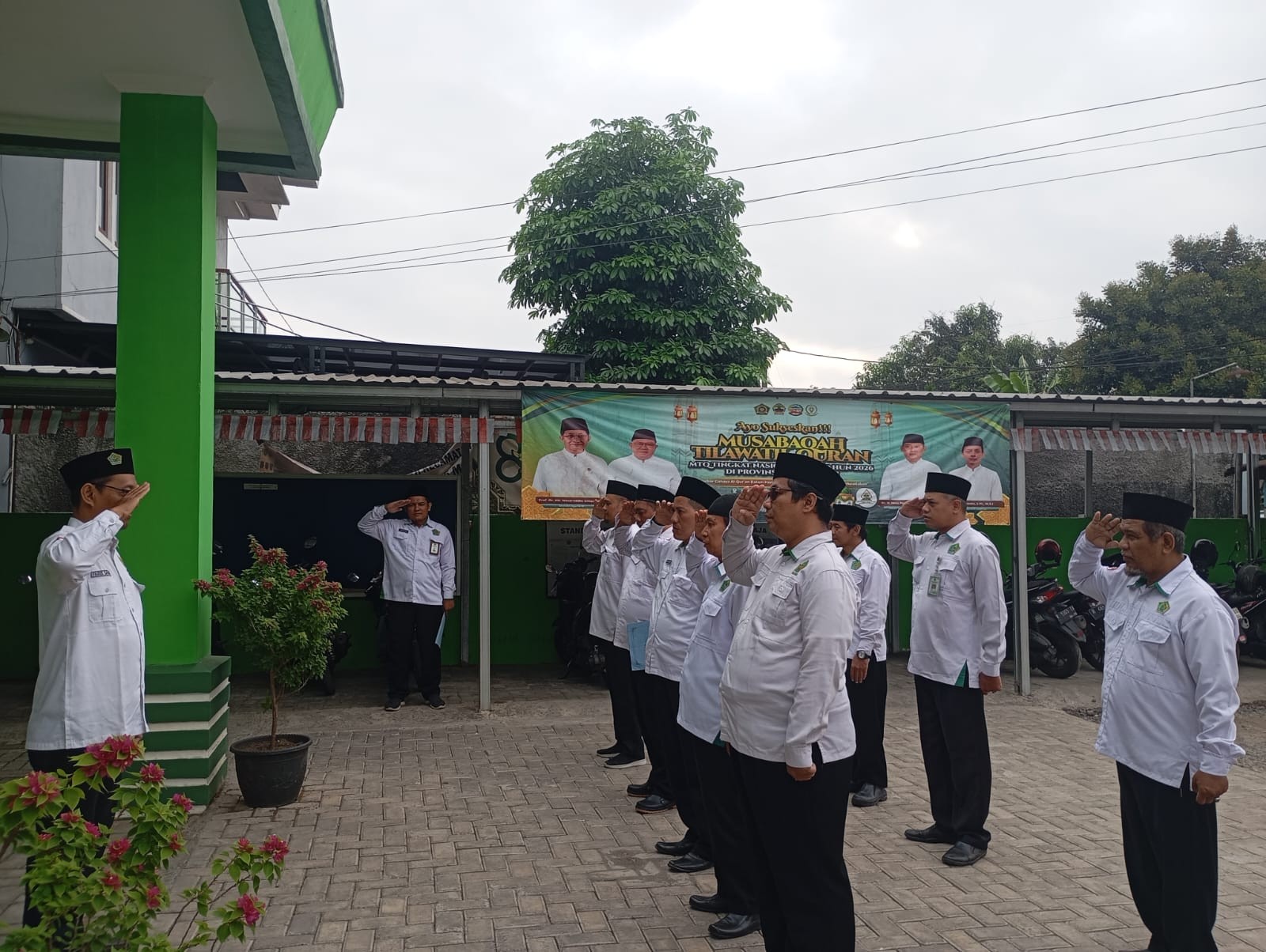 Apel Pagi Bangun Semangat dan Kebahagiaan dalam Pengabdian 
