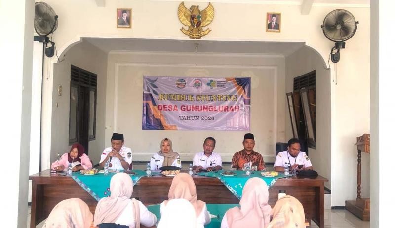 Penyuluh  KUA Cilongok Kupas Tuntas QS An-Nisa Ayat 9 dalam Rembug Stunting Gununglurah