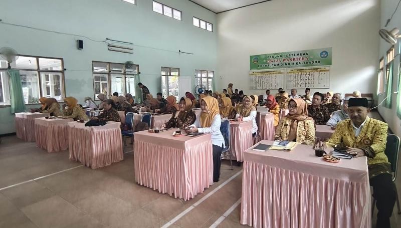 Korwilcam Dindik Kalibagor Sambut Rakor APSI Kabupaten Banyumas